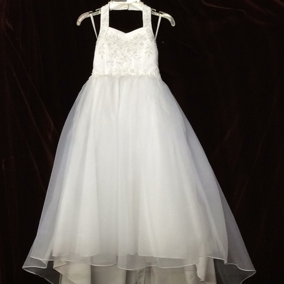 Davids Bridal Junior Bride Dress Girls Size 5 - Picture 1 of 8